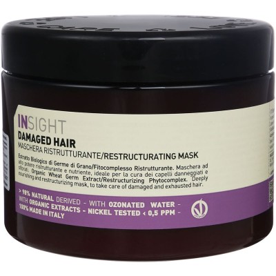 Insight DAMAGED HAIR Маска для поврежденных волос 500 мл .