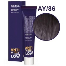 AY/86 Краска-гель для волос ESTEL ANTI-YELLOW жемчужно-фиолетовый нюанс (60 мл)