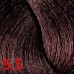 360 hair professional Permanent Haircolor : 5.5 светло-коричневый махагон 