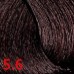 360 hair professional Permanent Haircolor : 5.6 коричнево-красный 
