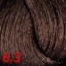 360 hair professional Permanent Haircolor : 6.3 темный золотистый блондин 