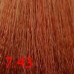 Крем-краска для волос Kaaral Baco Permament Haircolor 100 мл 7.43 медно-золотистый блондин