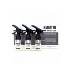 Восстанавливающий филлер с кератином и коллагеном для поврежденных и химически обработанных волос Kaypro KERATIN 12*10 мл