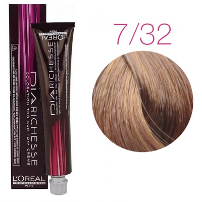DiaRichesse Крем-краска для волос щелочная 7.32 50 мл