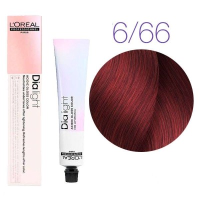 Dialight Гель-крем для окрашивания волос без аммиака 6.66 50мл