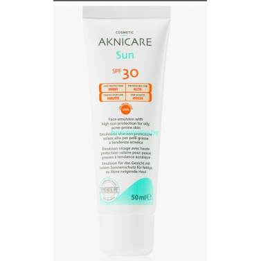 Солнцезащитный Aknicare Sun SPF 30 крем 50 мл