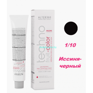 Краска Alter Ego Tehnofruit color 1.10 иссиня-черный 100 мл