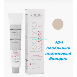 Краска Alter Ego Tehnofruit color 10.1 пепельный платиновый блондин 100 мл