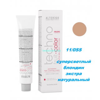 Краска Alter Ego Tehnofruit color 11.0SS суперсветлый блондин экстра натуральный 100 мл
