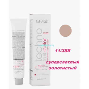 Краска Alter Ego Tehnofruit color 11/3SS суперсветлый золотистый 100 мл