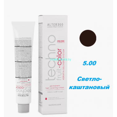 Краска Alter Ego Tehnofruit color 5.00 светло-каштановый 100 мл