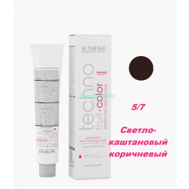 Краска Alter Ego Tehnofruit color 5.7 светло-каштановый коричневый 100 мл