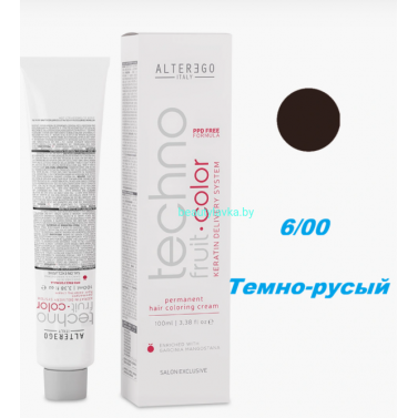 Краска Alter Ego Tehnofruit color 6.00 темно-русый 100 мл