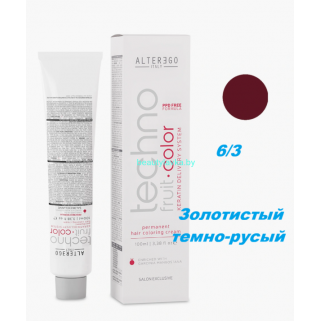Краска Alter Ego Tehnofruit color 6.3 золотистый темно-русый 100 мл