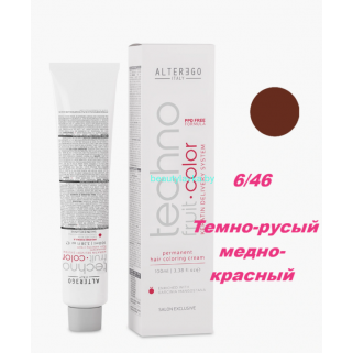 Краска Alter Ego Tehnofruit color 6.46 темно-русый медно-красный 100 мл