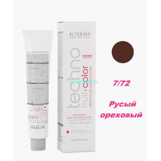 Краска Alter Ego Tehnofruit color 7.72 русый ореховый 100 мл