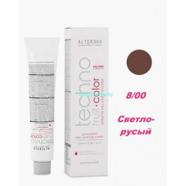 Краска Alter Ego Tehnofruit color 8.00 светло-русый 100 мл
