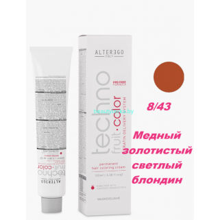 Краска Alter Ego Tehnofruit color 8.43 медный золотистый светлый блондин 100 мл