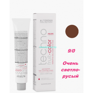 Краска Alter Ego Tehnofruit color 9.0 очень светло-русый 100 мл