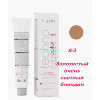 Краска Alter Ego Tehnofruit color 9.3 золотистый очень светлый блондин 100 мл