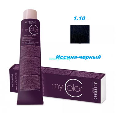 Краска Alter Ego My color 1.10 иссиня-черный 100 мл