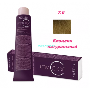 Краска Alter Ego My color 7.0 блондин натуральный 100 мл