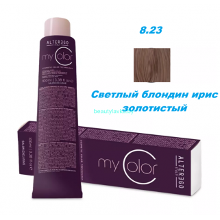 Краска Alter Ego My color 8.23 светлый блондин ирис золотистый 100 мл