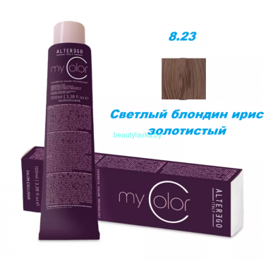 Краска Alter Ego My color 8.23 светлый блондин ирис золотистый 100 мл