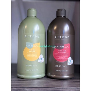 Набор Alter Ego шампунь Silk oil 950 мл + кондиционер Color care 950 мл