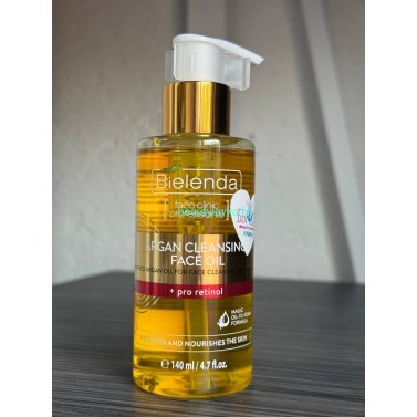 ARGAN CLEANSING FACE OIL Bielenda Гидрофильное масло для умывания с про-ретинолом 140мл