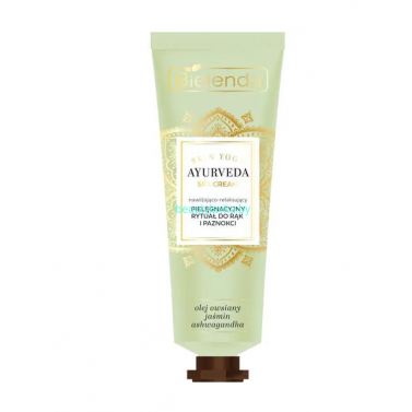 AYURVEDA SKIN YOGA - Bielenda SPA Крем - ритуал для рук и ногтей,увлажняющий и расслабляющий (50 мл)