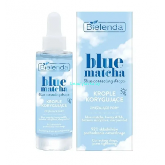 BLUE MATCHA Blue Correcting Drops Bielenda корректир сыворотка в каплях, сужающая поры (30 мл)