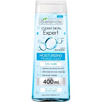 CLEAN SKIN EXPERT Bielenda Мицеллярная вода увлажняющая (400 мл)
