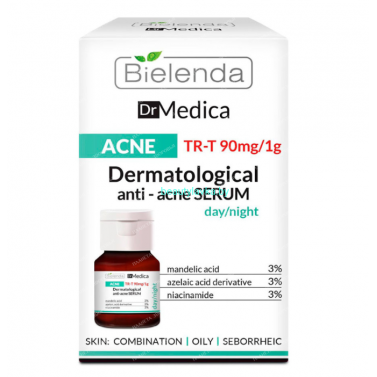 DR MEDICA ACNE Bielenda Анти акне сыворотка дневная,ночная (30 мл)
