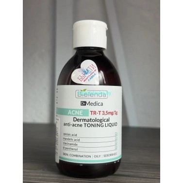 DR MEDICA ACNE Bielenda Дерматологический анти акне тонизирующий бальзам для лицa, декольте и спины (250г)