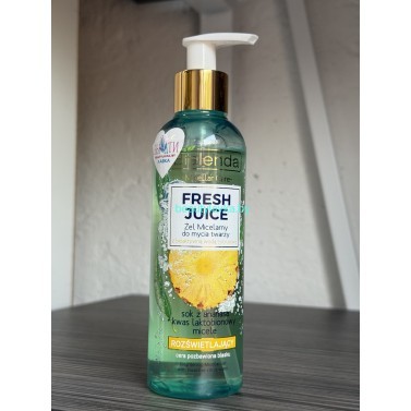 FRESH JUICE Bielenda Увлажняющий мицеллярный гель для умывания лица, Апельсин 190г