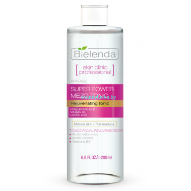 SKIN CLINIC PROFESSIONAL Bielenda Активный омолаживающий тоник Anti-Age (200 мл)