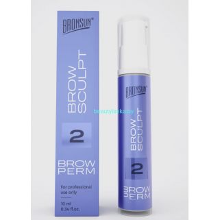 Состав #2  brow sculpt для долговременной укладки бровей BRONSUN 10 мл