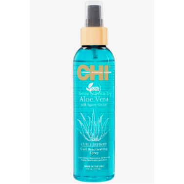 Спрей для возрождения кудрей CHI ALOE VERA Curl Reactivating Spray 177 мл
