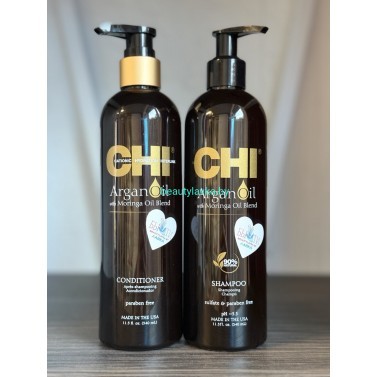 Набор восстанавливающий шампунь + кондиционер Chi Argan Oil по 340 мл