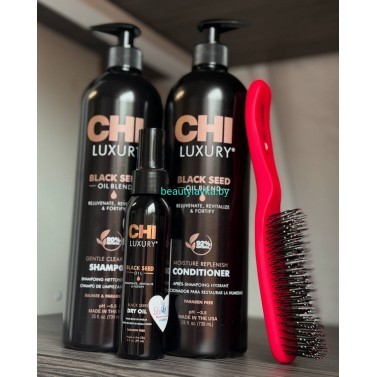 Набор восстанавливающий Chi Black Seed шампунь + кондиционер по 739 мл + Сухое масло 89 мл
