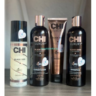 Набор восстанавливающий Chi Black Seed шампунь + кондиционер по 355 мл + маска 148 мл + крем 148 мл