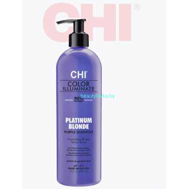 CHI COLOR ILLUMINATE Shampoo - PLATINUM BLONDE - Оттеночный шампунь 355 мл СНЯТ С ПРОИЗВОДСТВА!