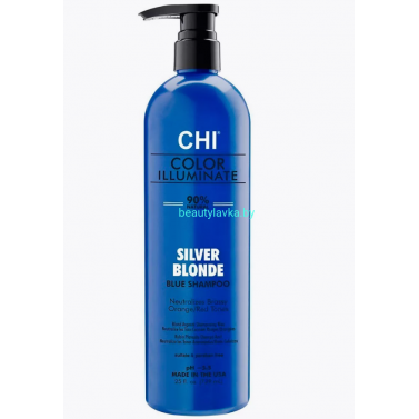 CHI COLOR ILLUMINATE Shampoo - SILVER BLONDE - Оттеночный шампунь 739 мл