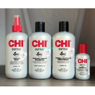 Набор Chi Infra Stylist Kit шампунь + кондиционер + средство по 355 мл + сыворотка 59 мл