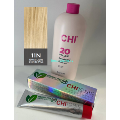 Крем-краска для волос Ionic Permanent CHI Shine Hair Color 11N 85 г