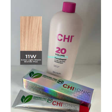 Крем-краска для волос CHI Ionic Permanent Shine Hair Color 11W 85 г