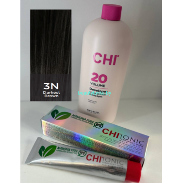 Крем-краска для волос CHI Ionic Permanent Shine Hair Color 3N 85 г