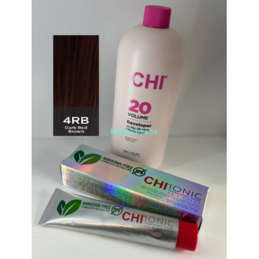 Крем-краска для волос CHI Ionic Permanent Shine Hair Color 4RB 85 г