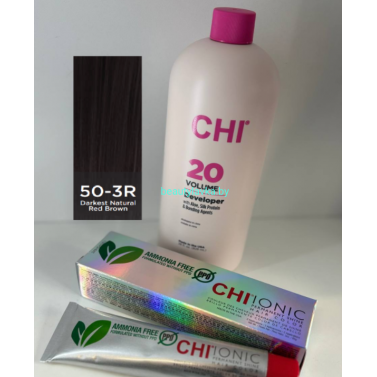 Крем-краска для волос CHI Ionic Permanent Shine Hair Color 50-3R 85 г